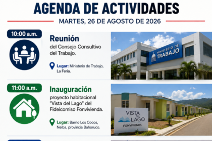Agenda del día: jueves 27 de agosto de 2026