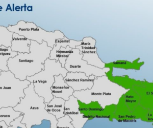 COE coloca 7 provincias y el Distrito Nacional en alerta verde por onda tropical