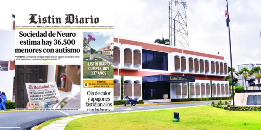 Listín Diario cumple 137 años de historia y compromiso con el periodismo dominicano