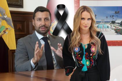 Noboa declara 3 días de duelo nacional en Ecuador por muerte de director de Inteligencia