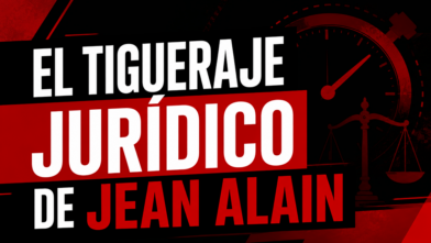 El tigueraje jurídico de Jean Alain: Cuando el que alarga el proceso pide que lo extingan