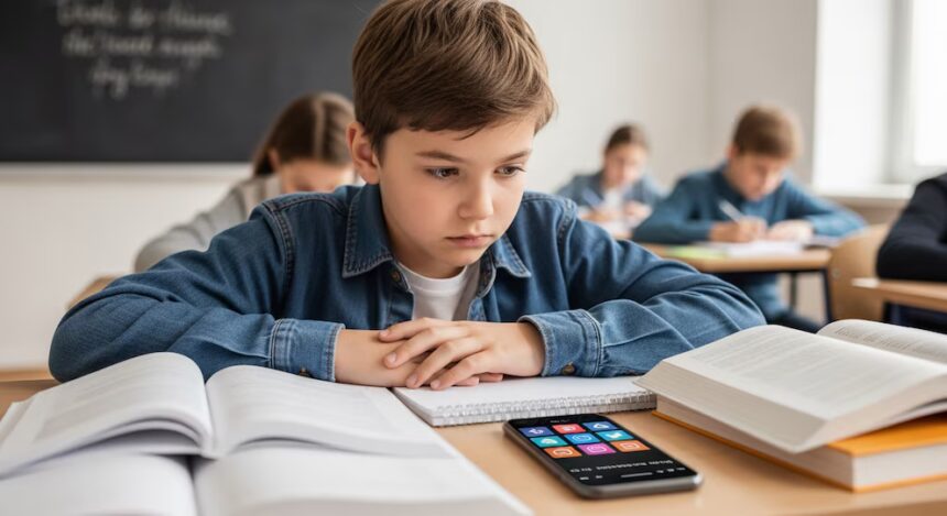 Abrir una cuenta en redes sociales antes de los 14 años podría afectar el rendimiento escolar, según un estudio