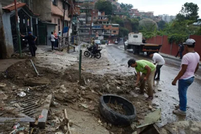 Al menos cinco personas murieron tras las recientes lluvias en Venezuela