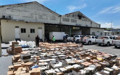 Mercancías incautadas en San Cristóbal. Foto 2.