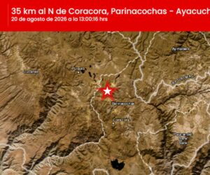 Sismo de magnitud 7.2 sacude Ayacucho, Perú, según el IGP