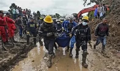 Al menos 13 muertos y siete heridos por un derrumbe en una mina en el suroeste de Colombia