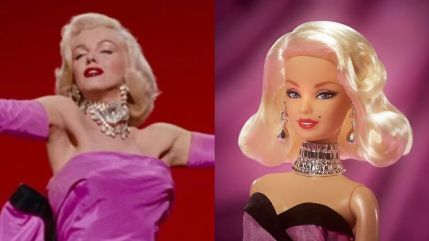 Barbie lanza una muñeca de colección inspirada en Marilyn Monroe por lo que sería su cumpleaños número 100