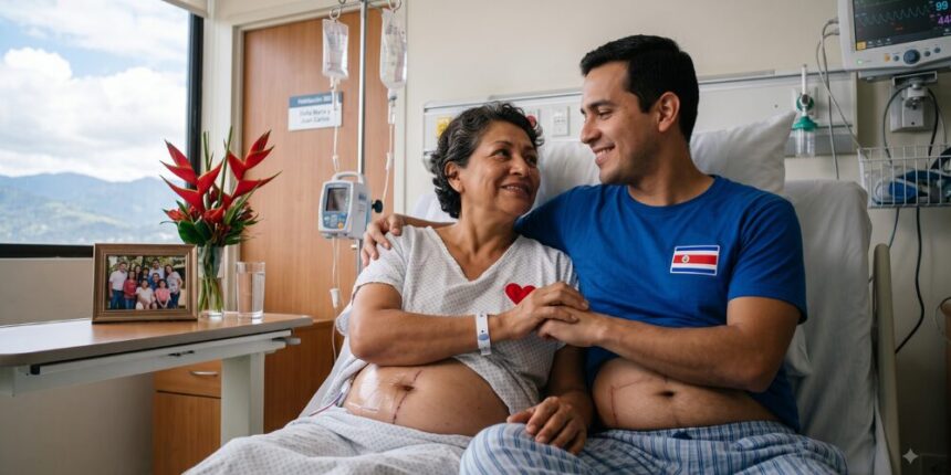 Madre costarricense afronta el cáncer