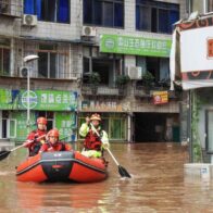 Más de 120.000 evacuados por fuertes lluvias en el centro de China
