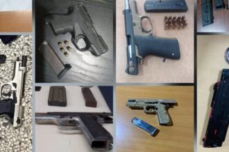 Policía ocupa 11 armas de fuego ilegales durante operativos en Santiago