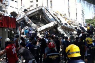 Al menos 234 muertos en cuatro regiones de Colombia por el terremoto
