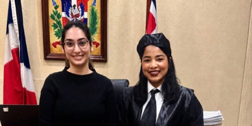Jueza de violencia de género recibe a Graciela Abinader durante visita de formación judicial