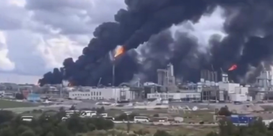 Asciende a ocho el número de muertos tras incendio en planta de gas rusa