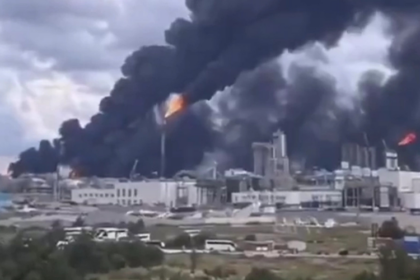 Asciende a ocho el número de muertos tras incendio en planta de gas rusa