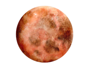 Eclipse lunar teñirá de rojo el cielo dominicano este jueves