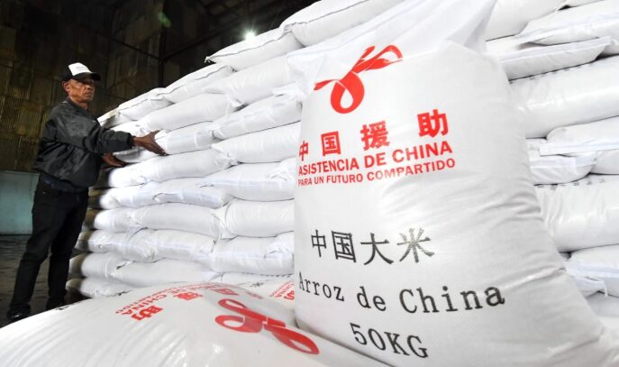 Cuba recibe de China un nuevo donativo de 15.000 toneladas de arroz