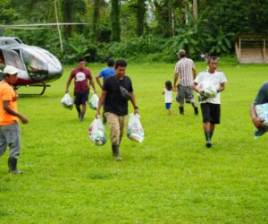 Operativo aéreo llevará ayuda a 475 familias indígenas afectadas por las lluvias en Costa Rica