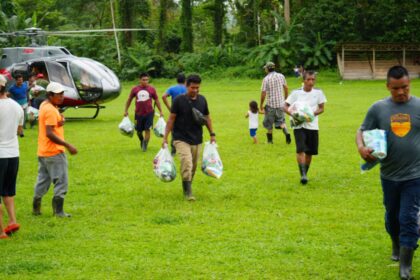Operativo aéreo llevará ayuda a 475 familias indígenas afectadas por las lluvias en Costa Rica
