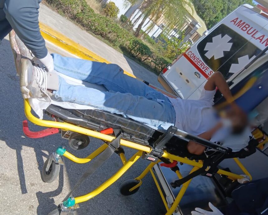 Accidente de Migración en San Juan deja cinco haitianos y un dominicano heridos