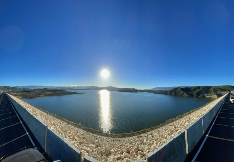 Presa de Montegrande.