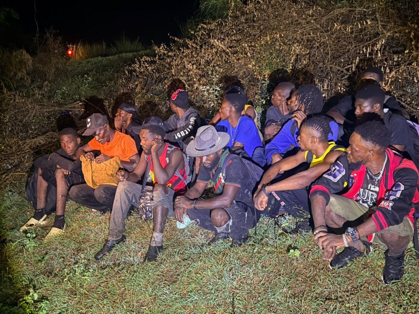 Interceptan a 47 migrantes haitianos indocumentados