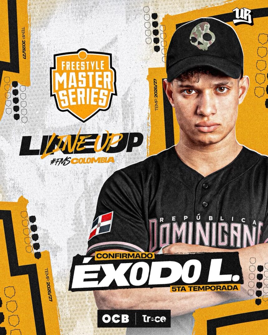 ¡Representando RD! Éxodo Lirical competirá en la FMS Colombia