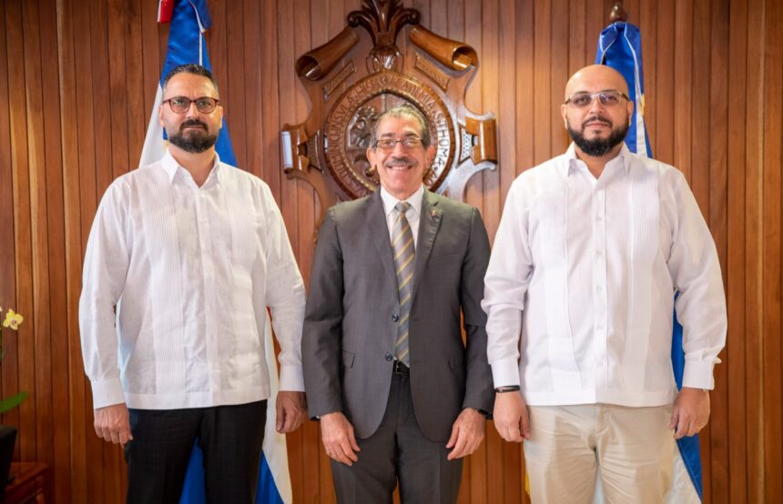 Rector Asjana David recibe a representantes empresariales turcos para fortalecer la cooperación internacional de la UASD