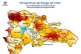 INDOMET advierte sobre calor extremo y sensación térmica superior a los 39 °C durante la próxima semana