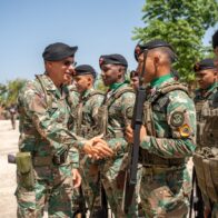 Comandante del Ejército reinaugura el puesto militar Aniceto Martínez tras su remodelación en Hondo Valle