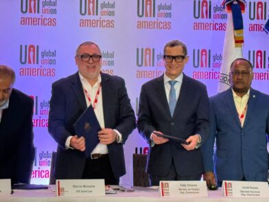 Ministerio de Trabajo y UNI Américas firman acuerdo para fortalecer el diálogo social y el trabajo decente en RD
