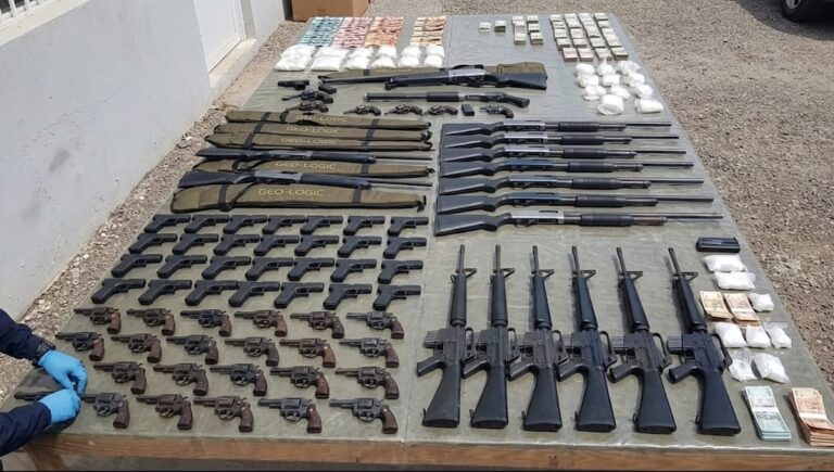 Policía Nacional saca de circulación 109 armas de fuego en seis meses de operativos en la región Enriquillo