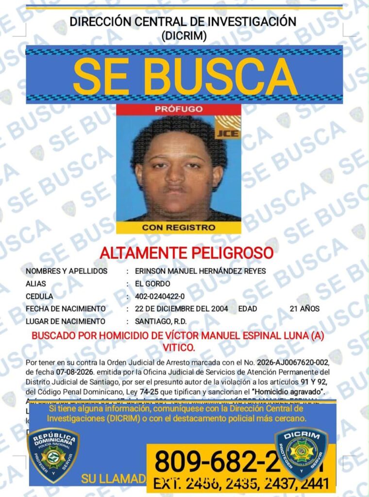 Policía busca a “Arturo” y “El Gordo” por muerte a tiros de “Vitico” en Buenos Aires, Santiago