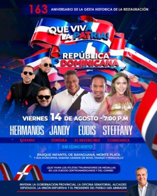 Monte Plata celebra 22 medallas en Santo Domingo 2026 con un apoteósico concierto este viernes