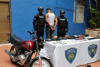 Policía captura a reconocido antisocial “Polote” por múltiples arrebatos en la vía pública y recupera pertenencias sustraídas en San Carlos