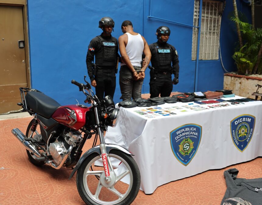 Policía captura a reconocido antisocial “Polote” por múltiples arrebatos en la vía pública y recupera pertenencias sustraídas en San Carlos