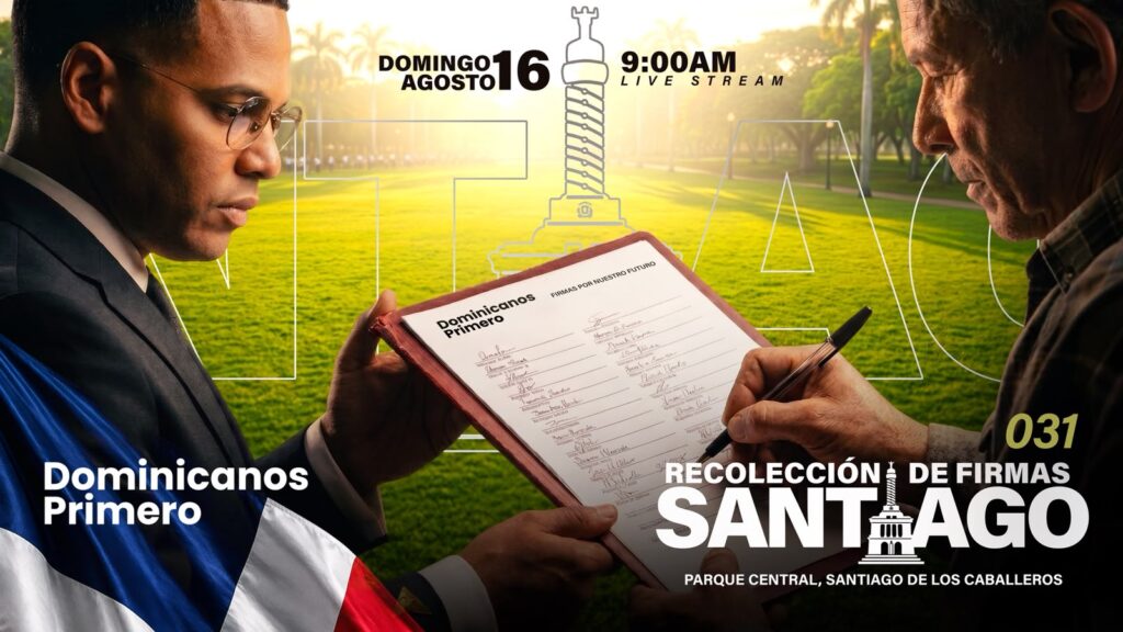 Dominicanos Primero inicia en Santiago proceso para la creación de un partido político desde cero