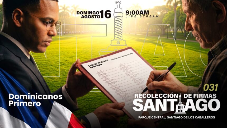 Dominicanos Primero inicia en Santiago proceso para la creación de un partido político desde cero