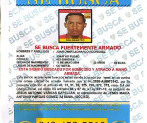 Apresan sujeto acusado de quitar la vida a hombre que defendía a su nieto de atraco en Cotuí