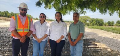 Obras Públicas supervisa construcción de puentes reclamados por décadas en comunidades de Azua