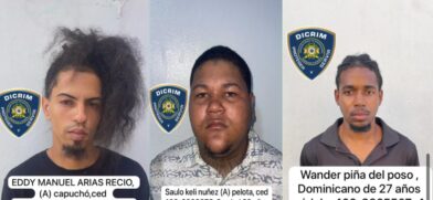 Policía Nacional apresa a tres presuntos implicados en muerte de dirigente comunitario en Los Alcarrizos