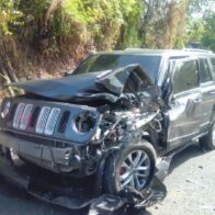Accidente de tránsito en carretera Miches–Santa Cruz de El Seibo deja solo daños materiales