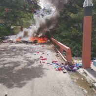 Protestan en Peralta por prolongados apagones y reclaman solución al servicio eléctrico