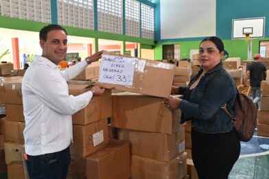 INABIE entrega útiles escolares a más de 8,200 estudiantes de Jarabacoa