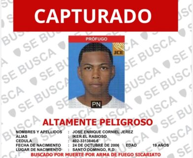 “Iker El Rabioso” se entrega a la Policía por muerte de dirigente comunitario en Los Alcarrizos