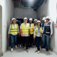 Ministro Rodríguez supervisa construcción del Hospital Traumatológico de San Cristóbal