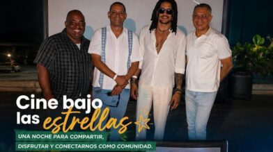 Cine bajo las estrellas en Samaná: Víctor Dumé anuncia continuidad del proyecto