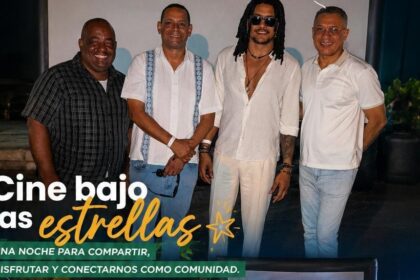 Cine bajo las estrellas en Samaná: Víctor Dumé anuncia continuidad del proyecto