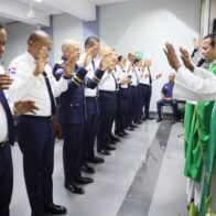Rodríguez García encabeza misa dominical de la Policía Nacional y destaca unidad institucional