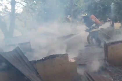 Incendio de vivienda en Hatillo de Jarabacoa deja solo pérdidas materiales