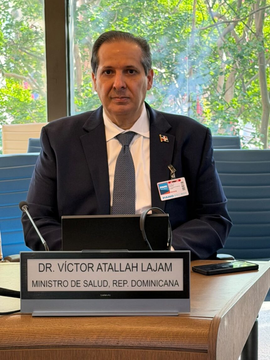 Víctor Atallah presenta en Washington avances de RD en la transformación del sistema de salud